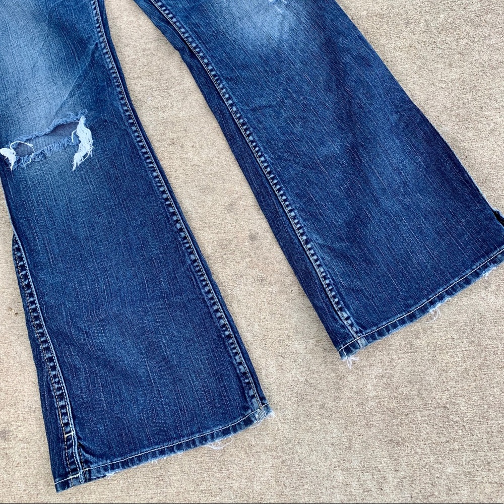 silver bootcut jeans - Picture 4 of 6